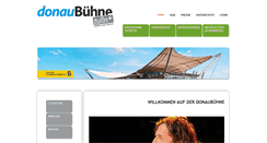 Desktop Screenshot of donaubuehne.at